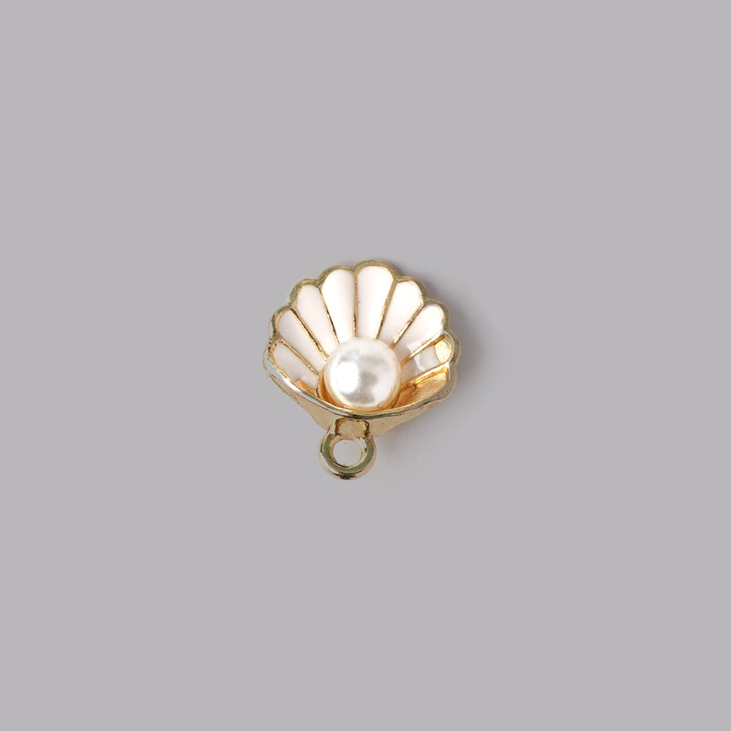 Seashell With Pearl Necklace CHOAL