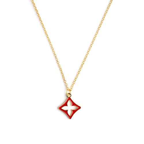 Hazel Enamel Necklace CHOAL