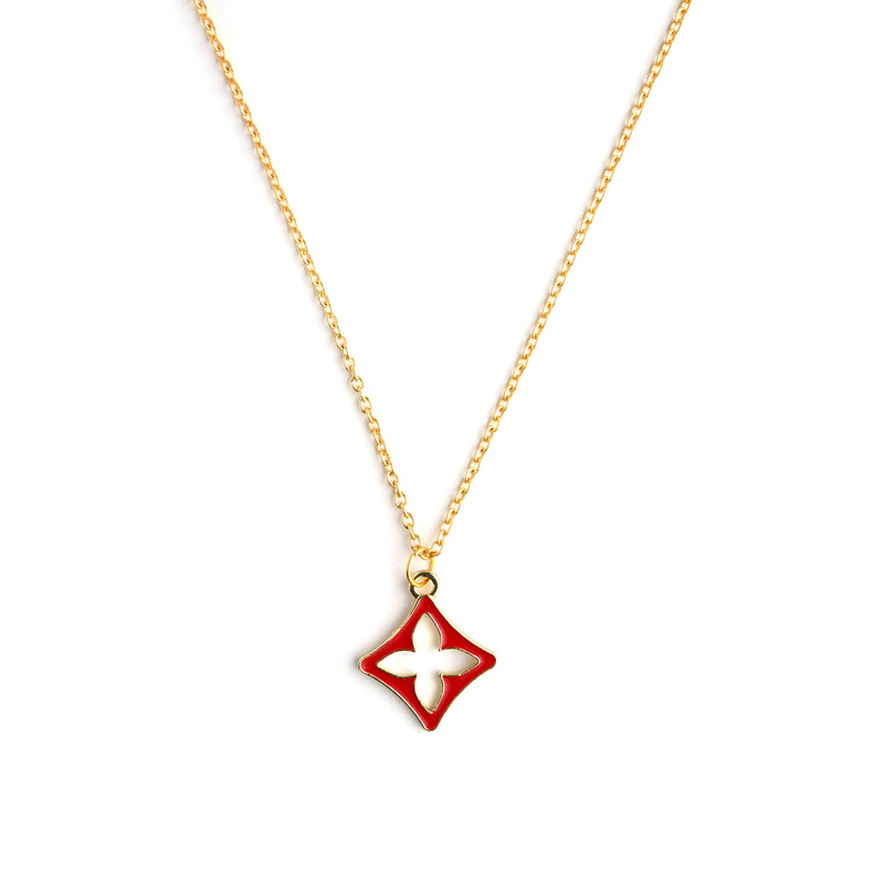 Hazel Enamel Necklace CHOAL