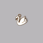 Swan Necklace CHOAL White