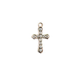 Crystal Cross Necklace CHOAL Golden