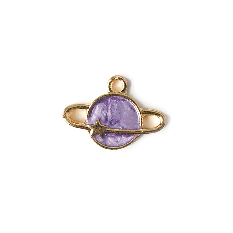 Terra Charm Necklace CHOAL Purple
