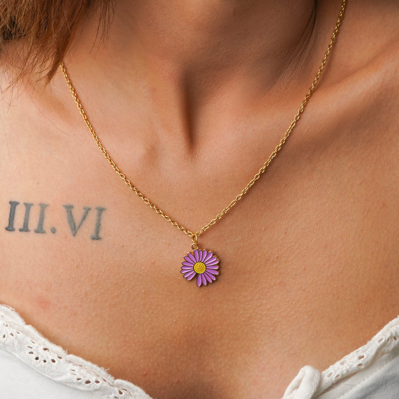 Dandelion Charm Necklace CHOAL
