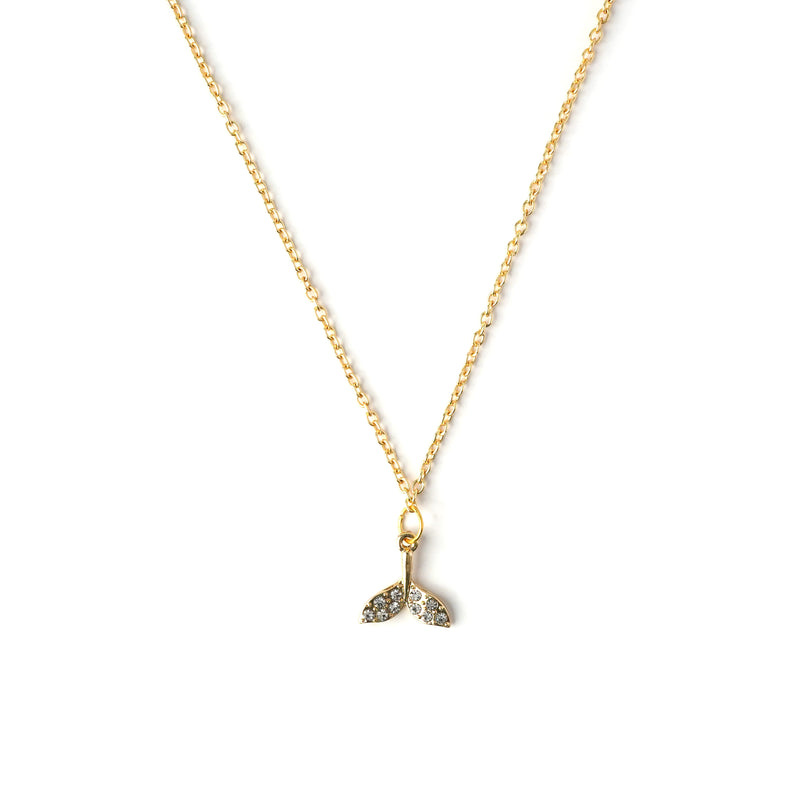 Mermaid Tail Crystal Necklace CHOAL
