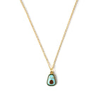 Avocado Enamel Necklace CHOAL