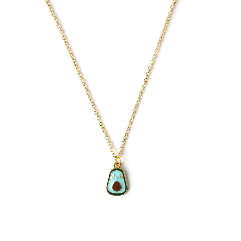 Avocado Enamel Necklace CHOAL