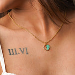 May Enamel Necklace CHOAL