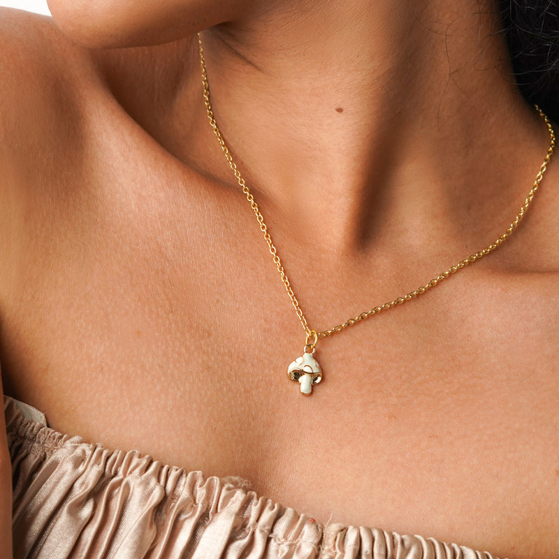 Cute Mushroom Necklace CHOAL