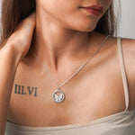 Cynthia Crystal Silver Necklace CHOAL
