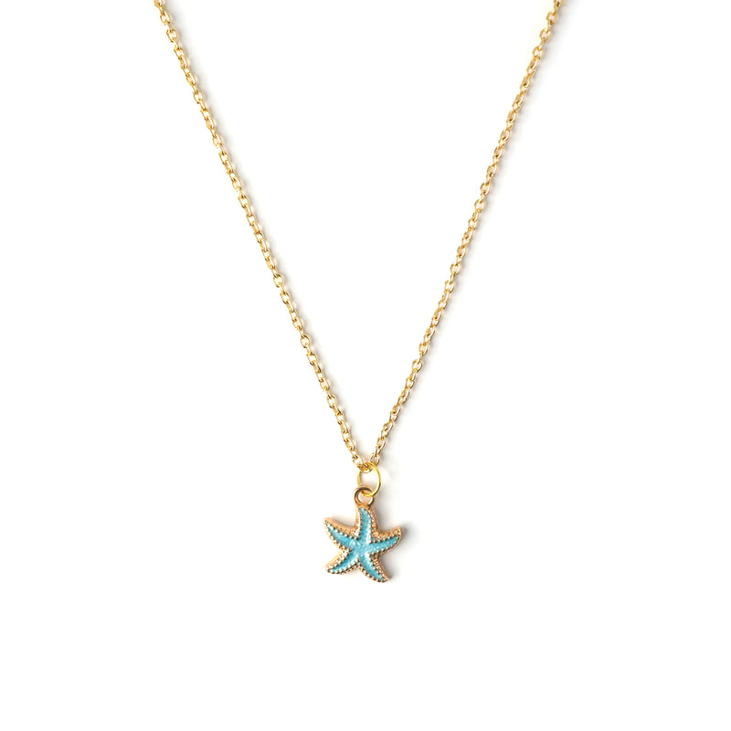 Star Fish Necklace CHOAL Blue