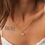 Lily Enamel Necklace CHOAL