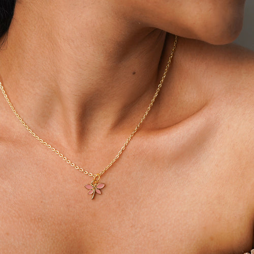 Painted Lady Charm Necklace CHOAL