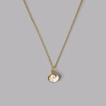 Seashell With Pearl Necklace CHOAL White
