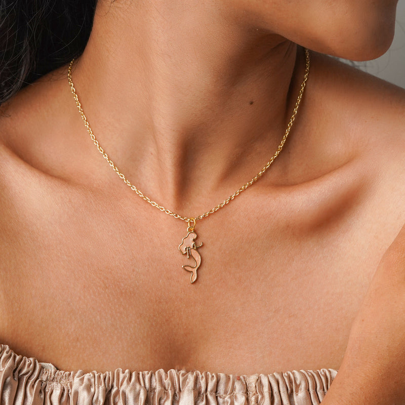Mermaid Enamel Necklace CHOAL