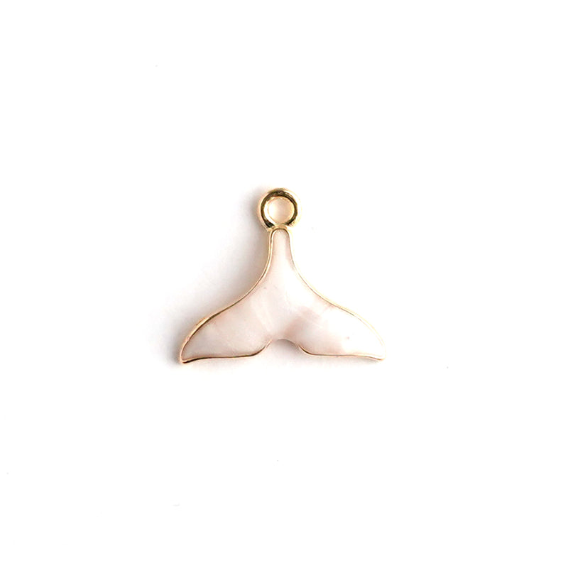 Mermaid Tail Necklace CHOAL White