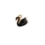 Swan Necklace CHOAL Black