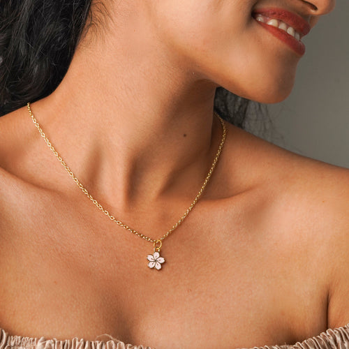 Lily Enamel Necklace CHOAL