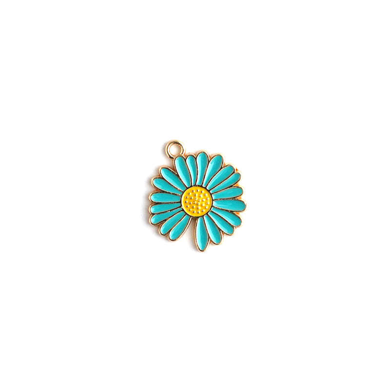 Dandelion Charm Necklace CHOAL Turquoise