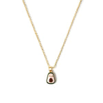 Avocado Enamel Necklace CHOAL