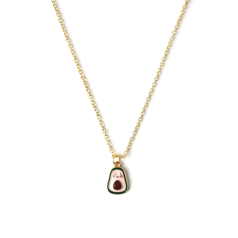 Avocado Enamel Necklace CHOAL