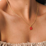 Lily Enamel Necklace CHOAL