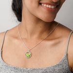 Cynthia Crystal Silver Necklace CHOAL
