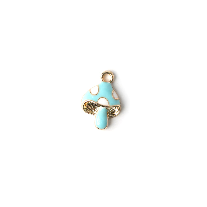 Cute Mushroom Necklace CHOAL Blue