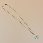 Evil Eye Pearl Necklace Necklaces CHOAL