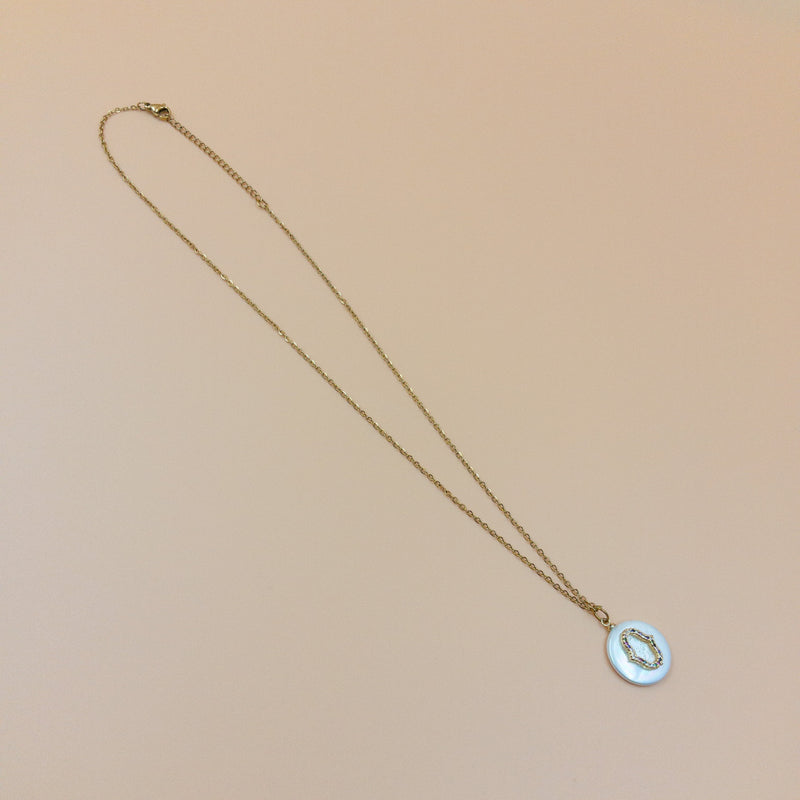 Hamsa Pearl Necklace Necklaces CHOAL