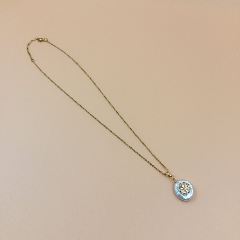 Tree Pearl Necklace Necklaces CHOAL