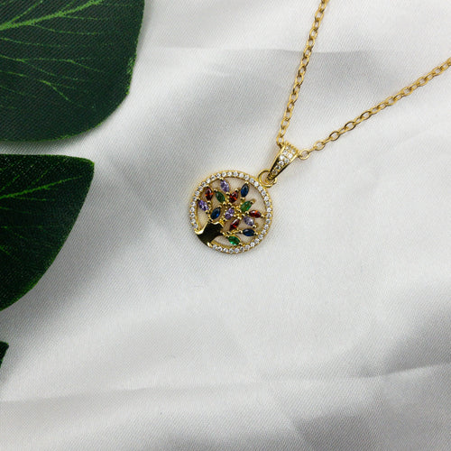 Diamond Tree Necklace Necklaces CHOAL