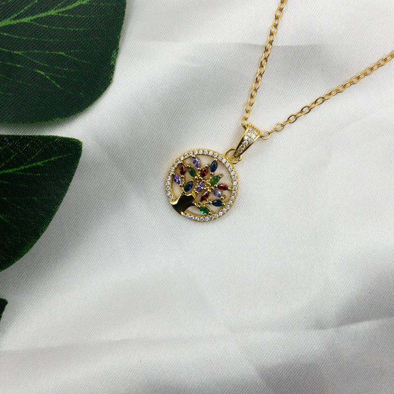 Diamond Tree Necklace Necklaces CHOAL