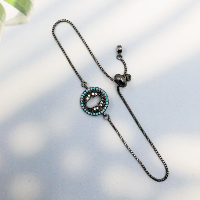 Turquoise Hamsa Bracelet