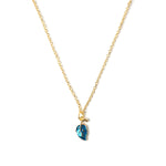 Leaf Necklace CHOAL Blue