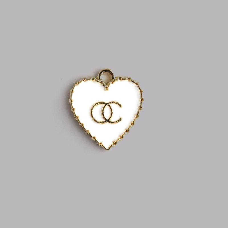 Amora Enamel Necklace CHOAL White