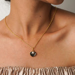 Seashell With Pearl Necklace CHOAL