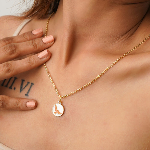 Ava Enamel Necklace CHOAL