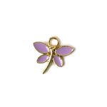 Painted Lady Charm Necklace CHOAL Purple