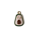 Avocado Enamel Necklace CHOAL Pink