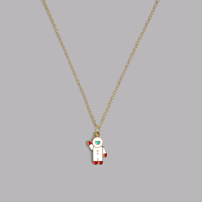 Astronaut Charm Necklace CHOAL