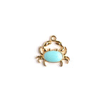 Crab Enamel Necklace CHOAL