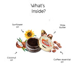 ingredients use in coffee lip scrub