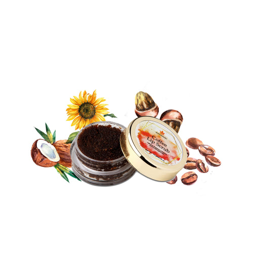 coffee lip scrub