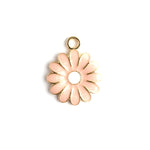 Dahlia Enamel Necklace CHOAL Pink
