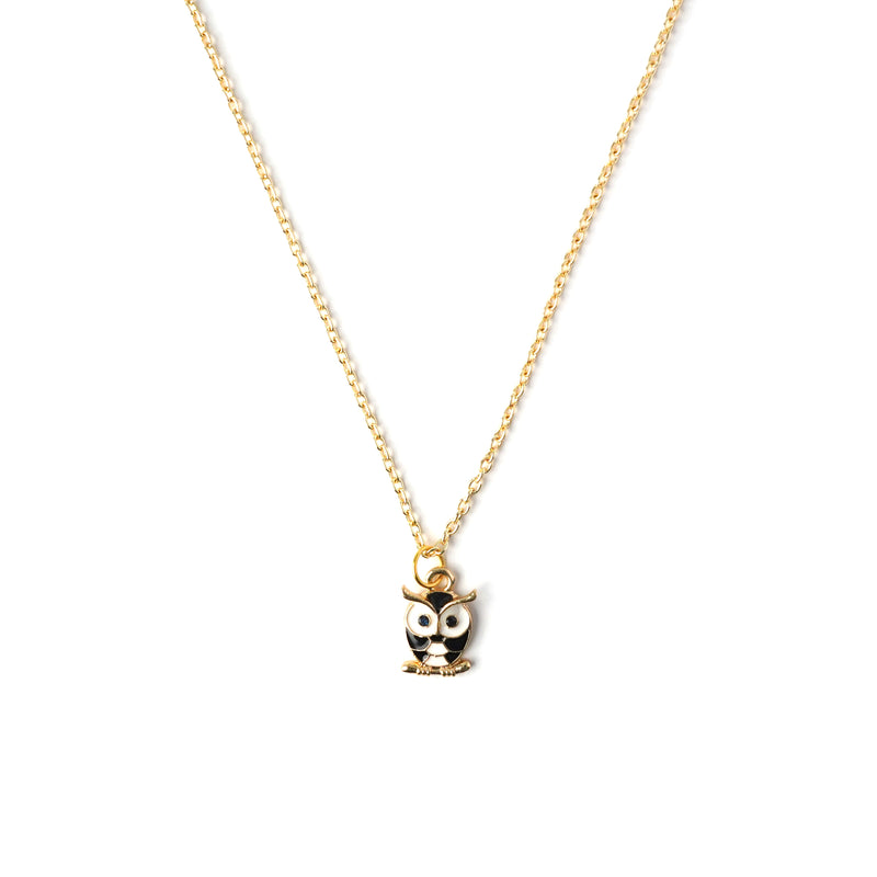 Owl Charm Necklace CHOAL
