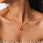 Seashell With Pearl Necklace CHOAL