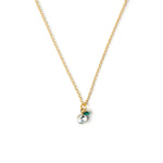 Peach Crystal Necklace CHOAL