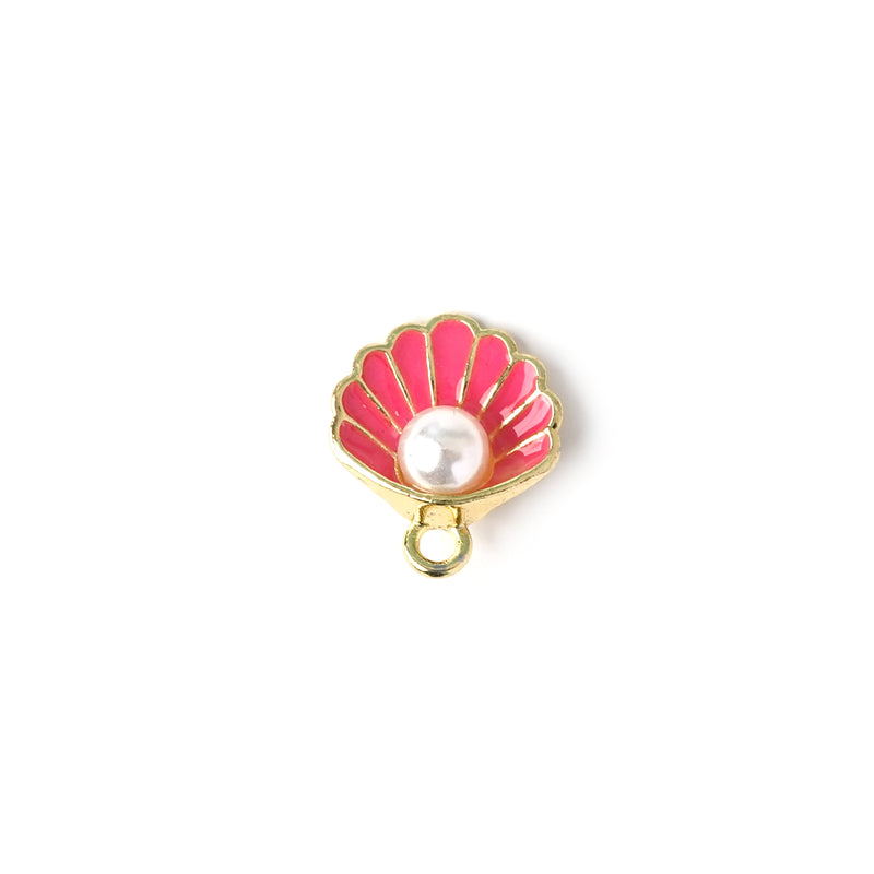 Seashell With Pearl Necklace CHOAL