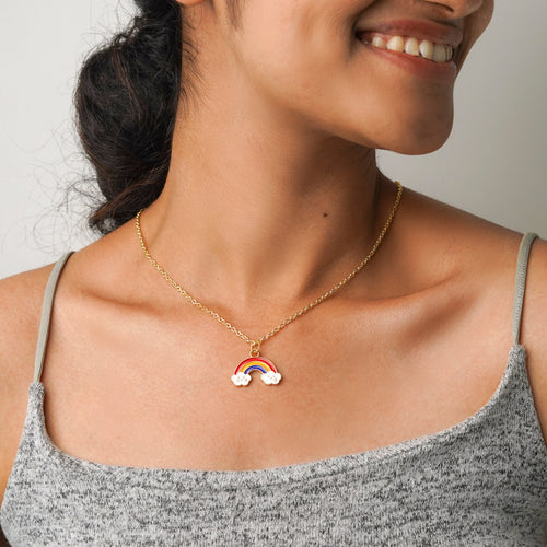 Rainbow Cloud Necklace CHOAL
