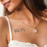 Dahlia Enamel Necklace CHOAL Pink